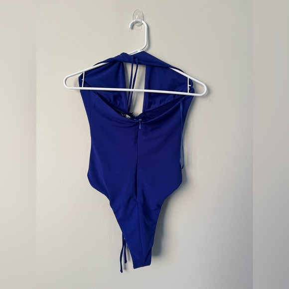 Zara Rose Bodysuit blue, Size S, new with tag - Picture 7 of 11
